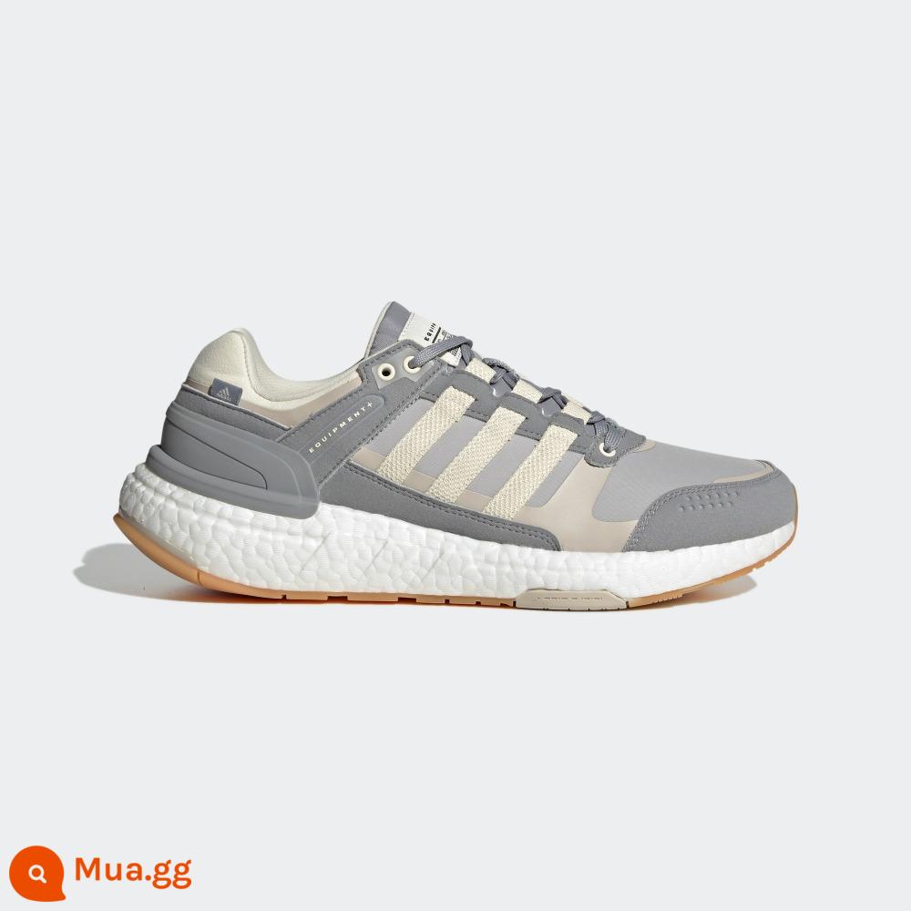 adidas Giày chạy bộ adidas EQUIPMENT+ dành cho nam và nữ mùa thu và mùa đông chống trượt chống sốc và giày chạy bộ tăng cường giải trí - Xám bạc / xám nhạt / trắng nhạt