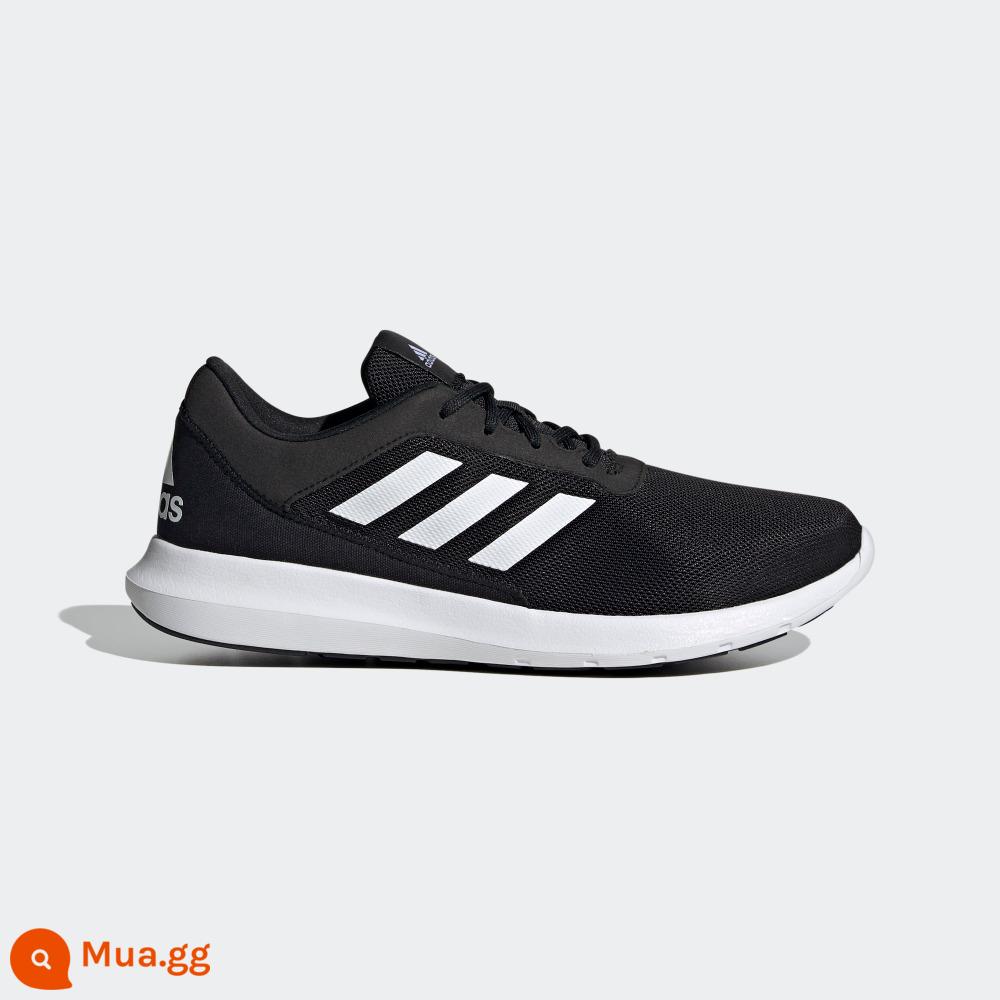 adidasGiày thể thao nhẹ chính thức Adidas CORERACER giày chạy bộ thông thường thoải mái cho nam và nữ chạy thoải mái - Đen/Trắng FX3581