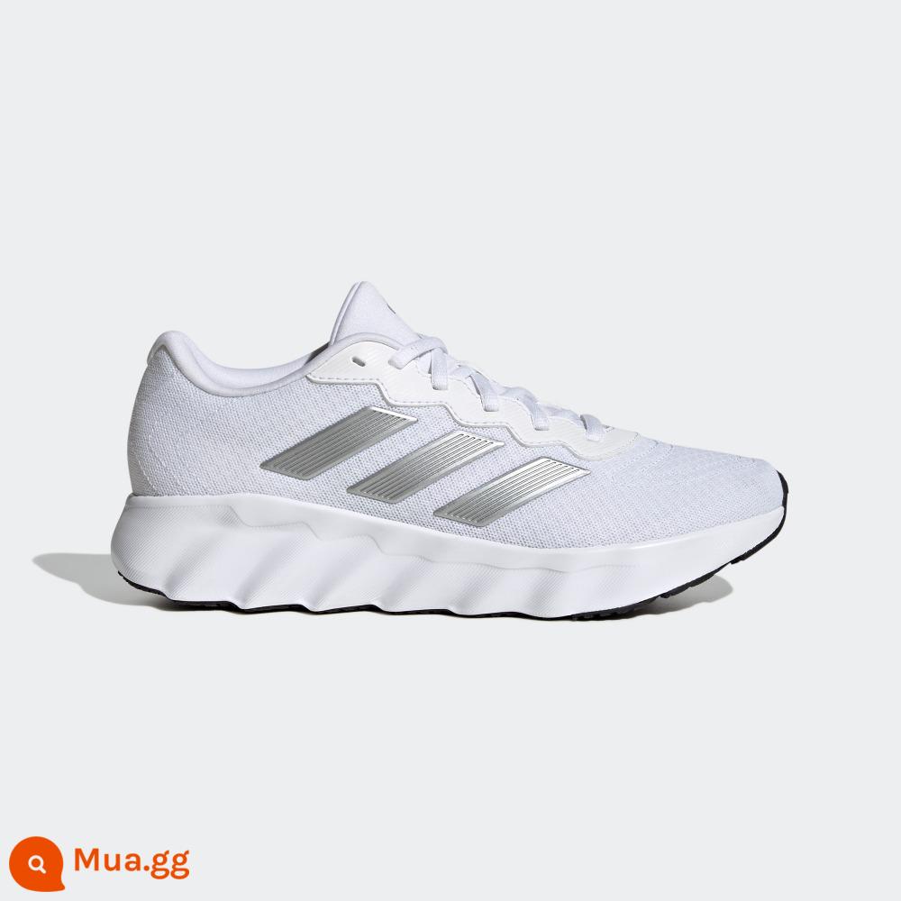 adidasGiày chạy bộ SWITCH MOVE chính thức của Adidas cho nam nữ chạy thoải mái - bạc trắng