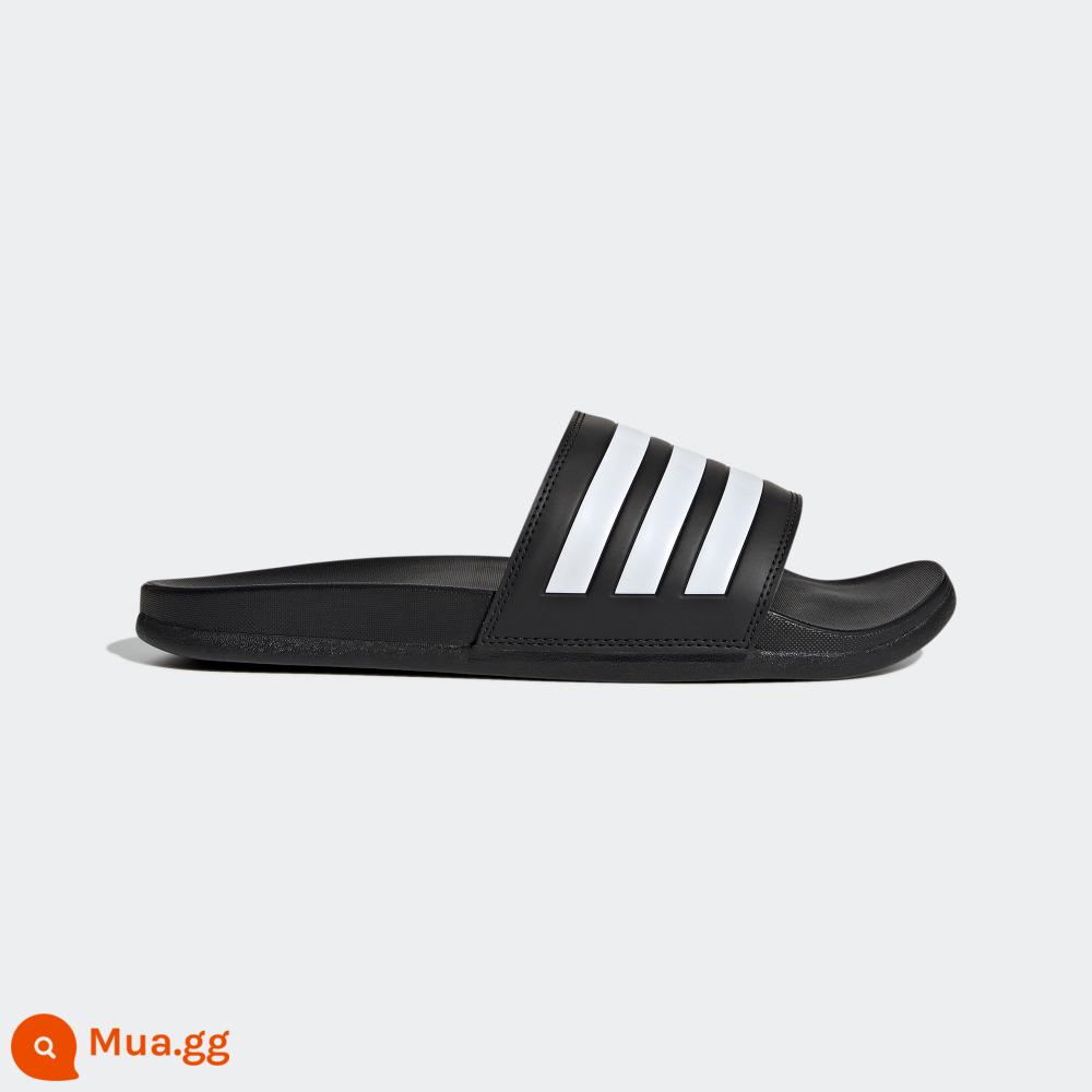 adidasAdidasADILETTE Xăng đan bơi nam nữ ADILETTE COMFORT GZ5893 - đen trắng