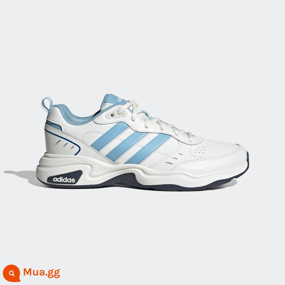 adidasGiày thể thao nhẹ chính thức của Adidas STRUTTER Giày bố cổ điển giản dị, thoải mái, thiết thực dành cho nam và nữ - trắng xanh