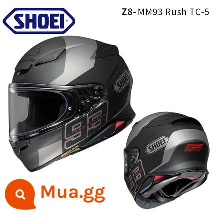 CQ chị em Mũ bảo hiểm SHOEI chính hãng Nhật Bản Amoy z-7/z7 z-8/z8 Thượng Hải đèn chiếu sáng đầu máy xe lửa - Marquez Rush tc-5