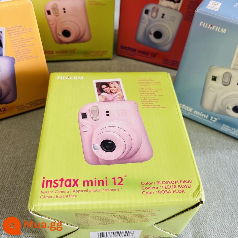 Máy ảnh chụp ảnh tức thì Fujifilm Fuji Instant Instax mini12 thế hệ của Hoa Kỳ - Bột anh đào nhẹ