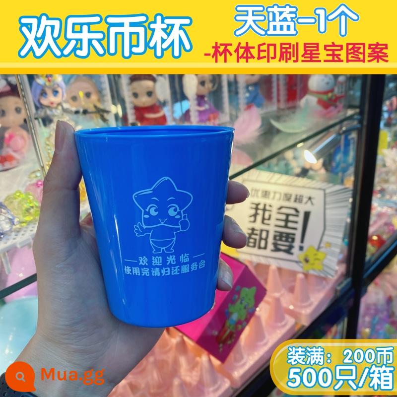 Anime City Game Machine Coin Basket Game Machine Basket Game Coin Basket Coin Basket Coin Máy bán xu Coin Blue Coin Box Nhà sản xuất - Sky Blue-Xingbao LOGO Cup 1