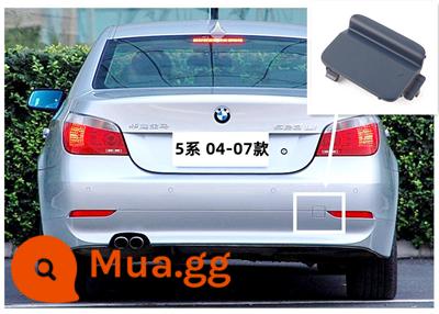 Thích hợp cho XE BMW 1 Series 3 Series 5 Series 7 Series X1X2X3X5X6 trước và sau xe kéo bao lực kéo bao móc móc bao - Màu ghi chú phía sau mẫu 5 series 08-10