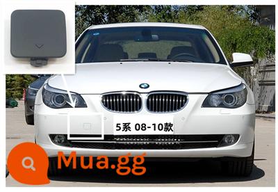 Thích hợp cho XE BMW 1 Series 3 Series 5 Series 7 Series X1X2X3X5X6 trước và sau xe kéo bao lực kéo bao móc móc bao - Màu ghi chú mặt trước của mẫu 5 series 08-10