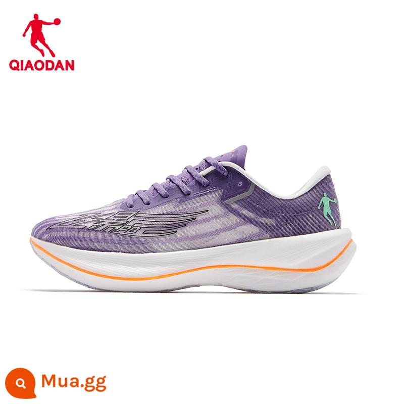 Trung Quốc Jordan Flying Shadow pb2.0 chuyên nghiệp đua marathon giày chạy bộ nam thoáng khí chống sốc tấm carbon dài đầy đủ - Ngôi sao màu tím [Tím nhạt và bóng tối/Xanh cực quang] Nam