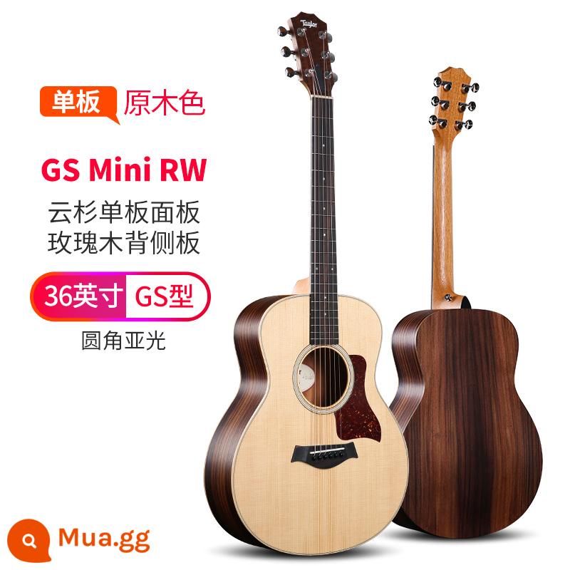 Đàn guitar Taylor Taylor GS mini Gỗ keo KOA veneer GTe cô gái đàn piano du lịch dân gian gsmini - Âm thanh gốc của gỗ hồng mộc GS Mini