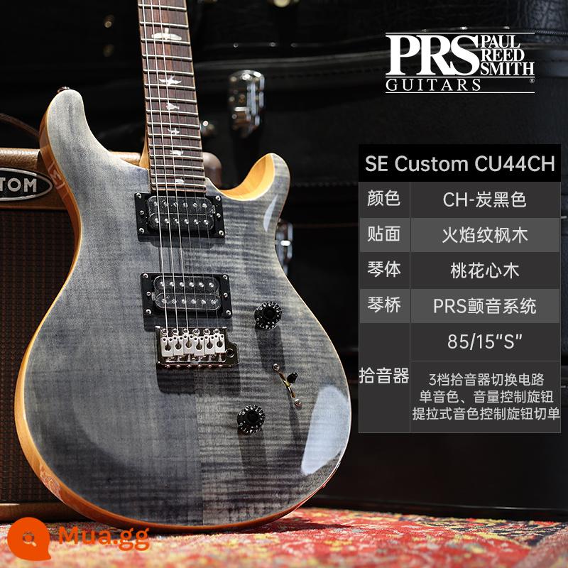 PRS Đàn Guitar Điện SE Bộ Tùy Chỉnh Indonesia MHHHB John Mayer Phiên Bản Chữ Ký CU44 Nhỏ Lắc Đôi - CU44CH cacbon đen