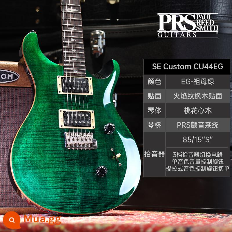 PRS Đàn Guitar Điện SE Bộ Tùy Chỉnh Indonesia MHHHB John Mayer Phiên Bản Chữ Ký CU44 Nhỏ Lắc Đôi - CU44EG Ngọc Lục Bảo