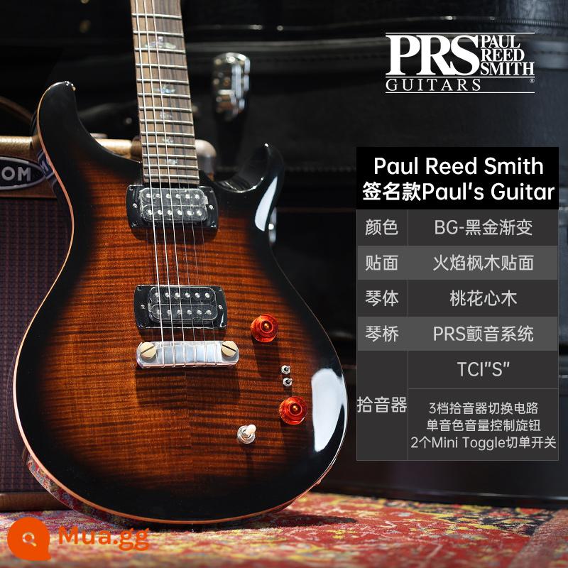 PRS Đàn Guitar Điện SE Bộ Tùy Chỉnh Indonesia MHHHB John Mayer Phiên Bản Chữ Ký CU44 Nhỏ Lắc Đôi - Độ dốc vàng đen PGGB