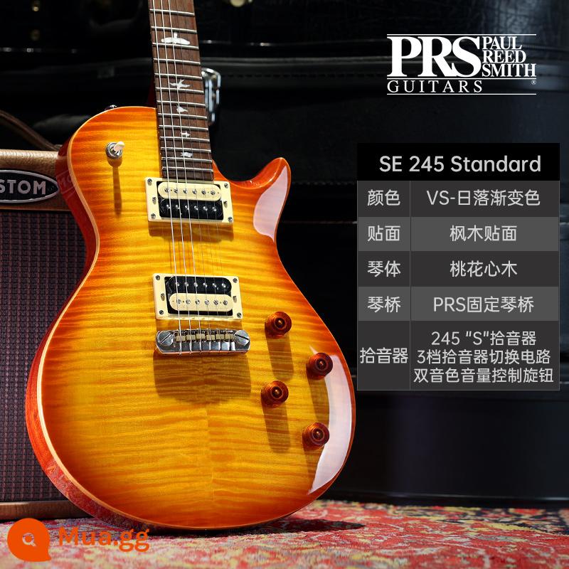 PRS Đàn Guitar Điện SE Bộ Tùy Chỉnh Indonesia MHHHB John Mayer Phiên Bản Chữ Ký CU44 Nhỏ Lắc Đôi - Màu gradient hoàng hôn 245VS mới