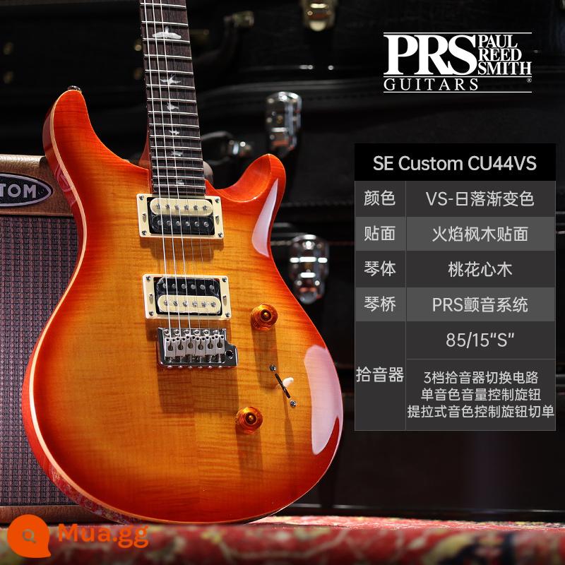 PRS Đàn Guitar Điện SE Bộ Tùy Chỉnh Indonesia MHHHB John Mayer Phiên Bản Chữ Ký CU44 Nhỏ Lắc Đôi - CU44VS-Màu chuyển sắc hoàng hôn