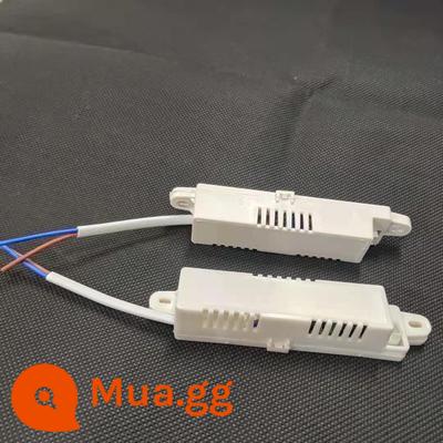 Đèn LED nhà bếp và phòng tắm Daxiangzhiguang 6W8W12W bề mặt vuông trong suốt và đèn bếp giấu tích hợp đèn khoan trần - Trình điều khiển phổ quát