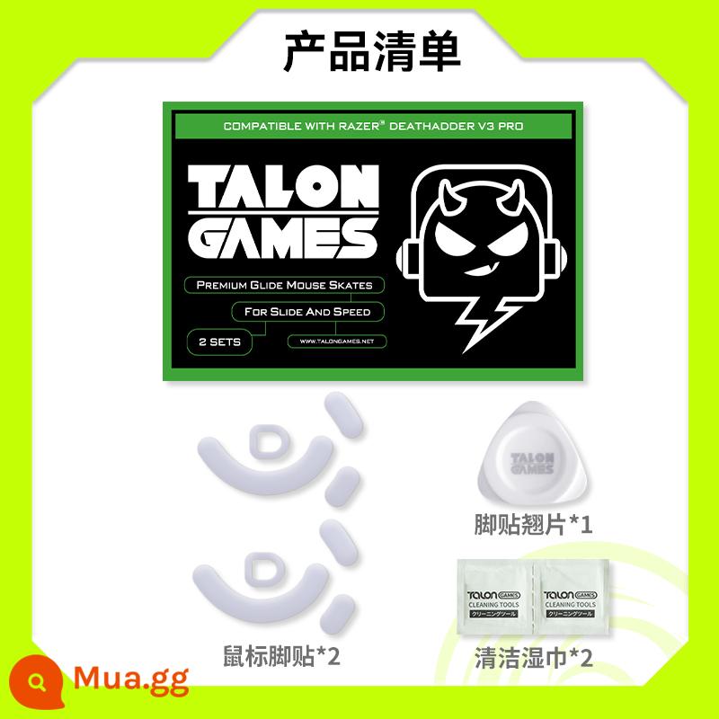 TALONGAMES phù hợp với Logitech gpw2g502g403gpx Poison Viper Ultimate Arc Edge miếng dán chân chuột miếng dán Teflon - Thích hợp cho thiết bị phụ Viper V3 PRO-2