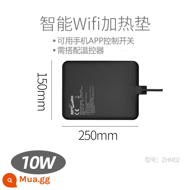 Phong Cách Mới Cho Thú Cưng Bò Sát Điều Khiển Nhiệt Độ Sưởi Leo Hộp Thú Cưng Rùa Thằn Lằn Tắc Kè Rắn Có Sừng Ếch Cách Nhiệt Hamster Tấm Sưởi Ấm - Tấm sưởi thông minh 10w