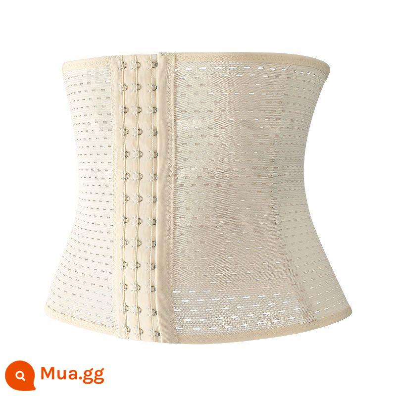 Corset của phụ nữ bụng nhỏ mạnh mẽ corset định hình sau sinh hạn chế giảm cân đốt cháy chất béo giảm béo tạo tác vòng eo mỏng con dấu - [Ba ngực] Màu da