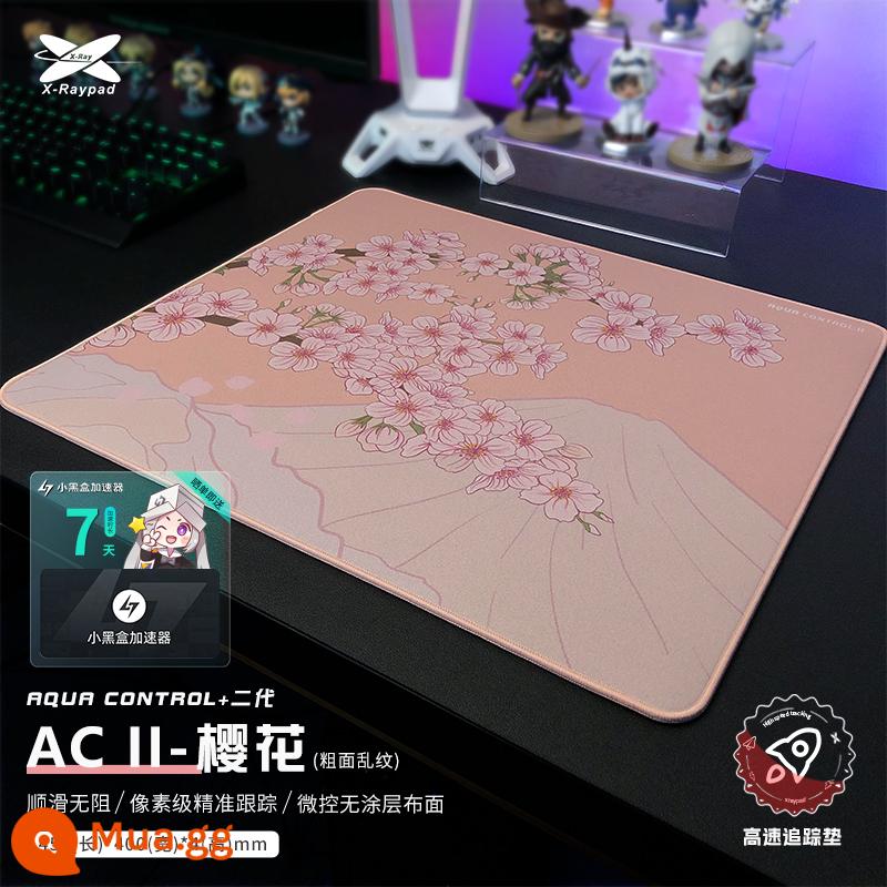 Xraypad Aqua Control+ Điều khiển tấm lót chuột chơi game thể thao điện tử AC2 thế hệ thứ hai X-raypad - Sakura AC+Ⅱ thế hệ thứ hai