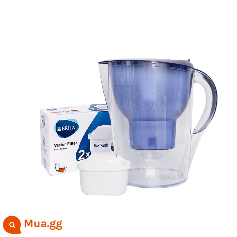 Đức BRITA Birande lưới ấm đun nước lọc ấm đun nước lọc nước hộ gia đình tập lọc - Màu xanh 1 nồi 3 lõi [1 tiêu chuẩn 2 tiêu chuẩn nhập khẩu Đức]