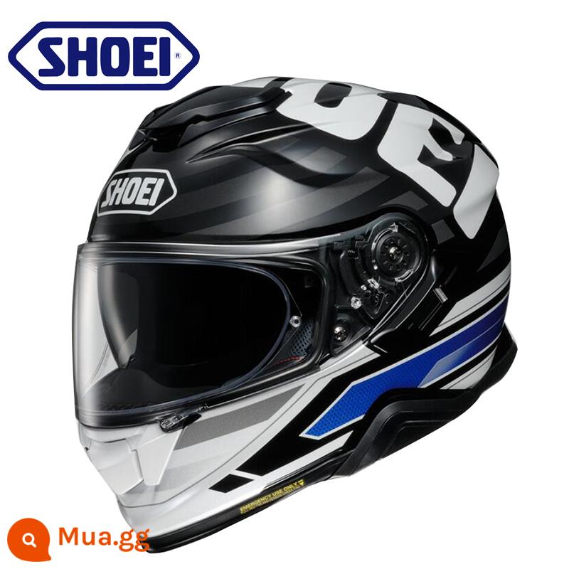 SHOEI GT-Air Thế Hệ Thứ Hai Xe Máy Nam Nữ Đầu Máy Full Mũ Bảo Hiểm Ống Kính Đôi Chạy Mũ Bảo Hiểm Bốn Mùa Đa Năng Mùa Đông - PHÙ HIỆU-TC-2