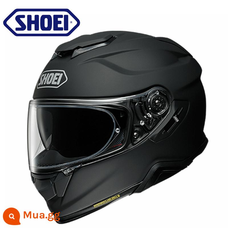 SHOEI GT-Air Thế Hệ Thứ Hai Xe Máy Nam Nữ Đầu Máy Full Mũ Bảo Hiểm Ống Kính Đôi Chạy Mũ Bảo Hiểm Bốn Mùa Đa Năng Mùa Đông - MATT-ĐEN Màu đen mờ