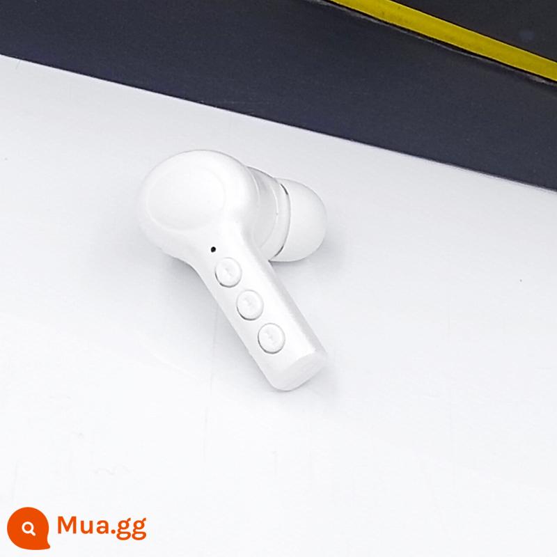 Thẻ in-ear khuôn viên tai nghe không dây máy nghe nhạc mp3 mini đeo tai nghe nhạc Walkman sinh viên nghe bài hát p3 - Trắng không có chữ (có đèn flash)