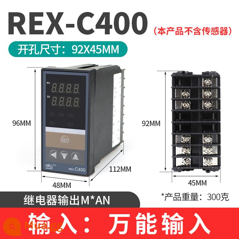 REX-C100 REX-C400 REX-C700 Bộ điều khiển nhiệt độ thông minh REX-C900 Bộ điều nhiệt Bộ điều nhiệt - C400[Đầu ra rơle đầu vào đa năng] M*AN