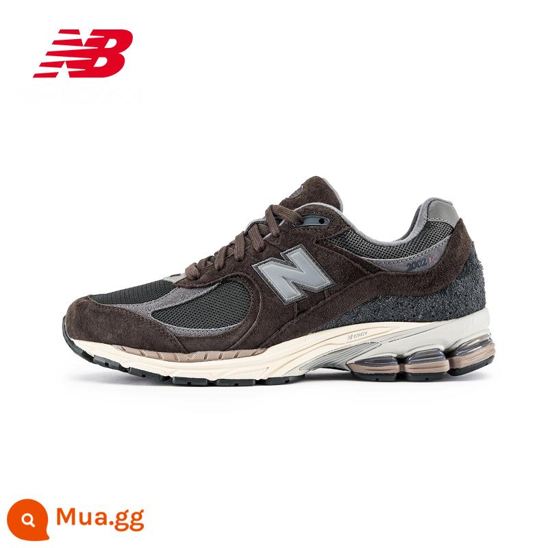 New Balance NB chính thức chính hãng mới dành cho nam nữ cặp đôi lưới thể thao và giày thường M2002RLN - Màu nâu/xám M2002RLY