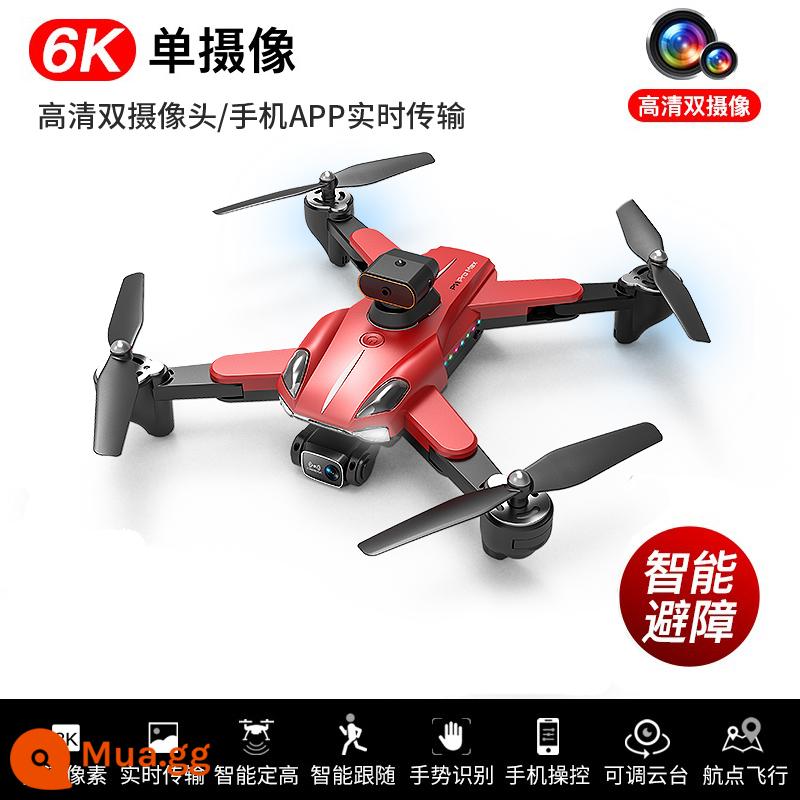 Máy bay điều khiển từ xa cho trẻ em tránh chướng ngại vật thông minh drone học sinh tiểu học drone nhỏ máy bay trực thăng cậu bé máy bay đồ chơi - P11S Red [Camera đơn gimbal hai trục 6k + tránh chướng ngại vật hồng ngoại đa hướng]