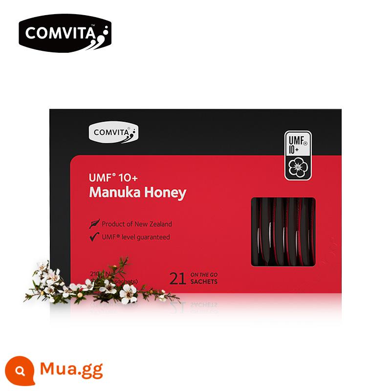 comvita Comvita mật ong Manuka UMF10+ dải bao bì xách tay mật ong manuka gốc New Zealand - Bao bì di động UMF10+ (10g*21 miếng)