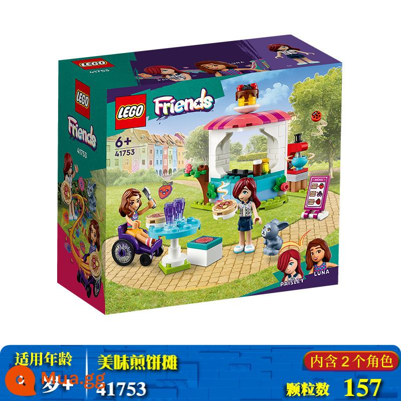 Lego Bé Gái Lắp Ráp Khối Xây Dựng Đồ Chơi Nhà Hàng Bạn Bè Công Chúa Elsa Frozen Disney Lâu Đài Quà Tặng - Quầy bánh xèo thơm ngon