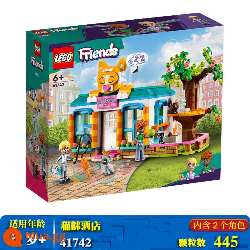 Lego Bé Gái Lắp Ráp Khối Xây Dựng Đồ Chơi Nhà Hàng Bạn Bè Công Chúa Elsa Frozen Disney Lâu Đài Quà Tặng - Khách sạn Cát