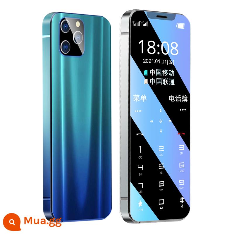 Full Netcom 4G siêu mỏng điện thoại mini học sinh bỏ nghiện Internet máy không thông minh thẻ định vị nam nữ học sinh cấp 2, cấp 3 nút vô hình di động Unicom Telecom máy siêu nhỏ bỏ túi cho người già - màu sắc