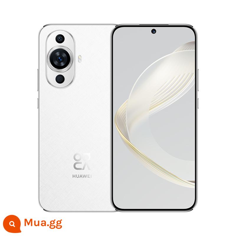 [Giảm giá tối đa 320 nhân dân tệ] HUAWEI / Huawei nova 11 mặt trước 60 triệu chân dung góc cực rộng Kunlun kính màn hình thẳng siêu mỏng điện thoại thông minh Cửa hàng chính thức của Huawei - tuyết trắng