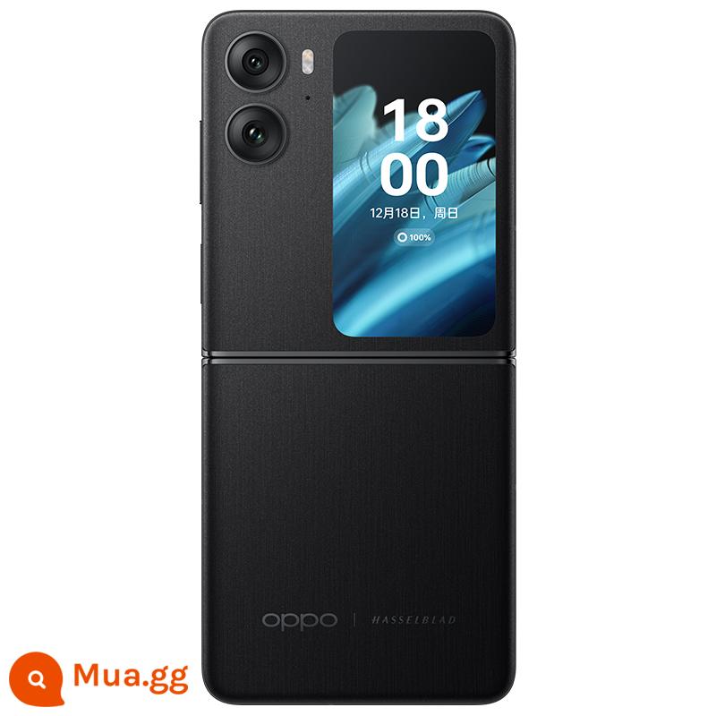 OPPO Find N2 Flip sản phẩm mới ra mắt điện thoại màn hình gập oppofindn2flip điện thoại di động 5g cửa hàng flagship chính thức của oppo trang web chính thức điện thoại di động gập đích thực - Màu đen sang trọng