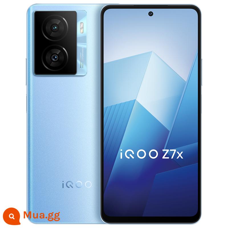 [Trợ cấp 10 tỷ chỉ với 829 nhân dân tệ] vivo iQOO Z7x pin lâu điện thoại di động Sạc flash 80W pin lớn sinh viên bộ nhớ lớn máy nghìn nhân dân tệ trang web chính thức iQOO cửa hàng hàng đầu chính thức vivoiqoo - màu xanh biển nhạt