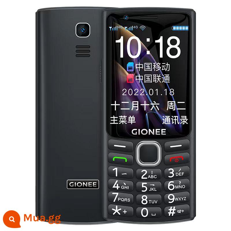 Gionee Authentic Wechat Health Mã hành trình Điện thoại di động người cao tuổi Nút thẳng Màn hình cảm ứng Viết tay Ký tự lớn Màn hình âm thanh Android Sinh viên bán thông minh Thoát Loại mạng Cổng sạc Không có camera Máy Người già đang làm việc - xám