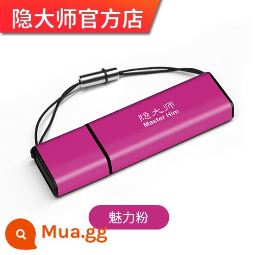 Mã hóa phần cứng Yin master USB3.0 SLC 8GB chống sao chép chống vi-rút trojan bảo mật mạng nội bộ Đĩa U - Chất liệu nhôm màu đỏ hồng