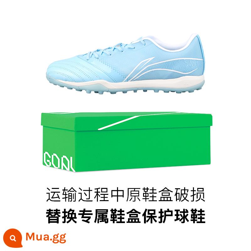 Little plum Li Ning hợp tác sắt series 2 bột sắt MG da kangaroo thứ hai hàng đầu TF gãy móng người lớn giày bóng đá nam - ASTS0054 không có hộp giày nguyên bản