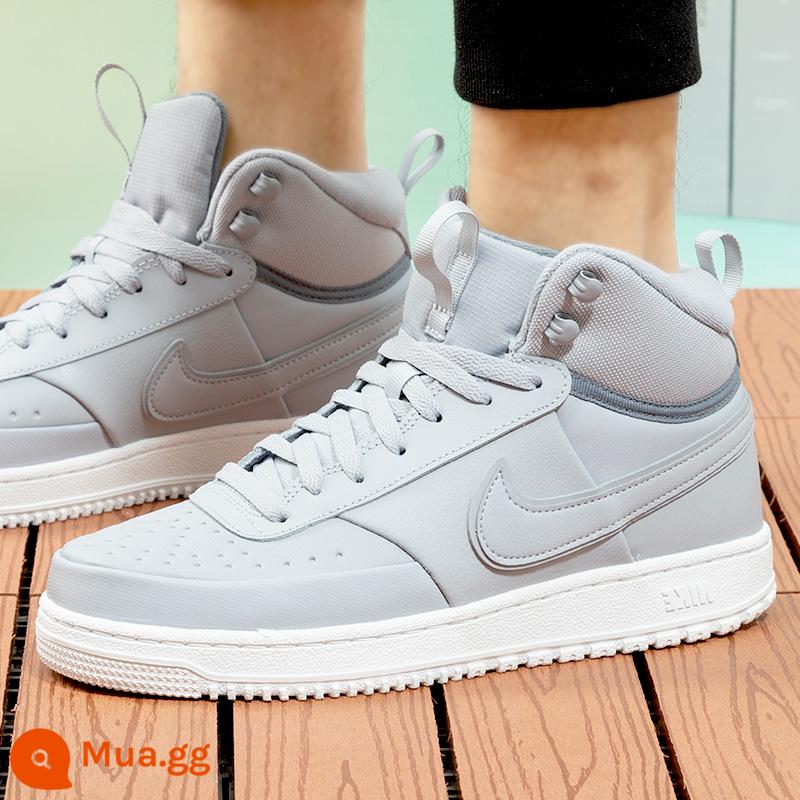 Giày Nike Nam Mùa Đông 2022 Giày Thể Thao Mới Ống Cao Giày Casual Chính Hãng Hàng Đầu Giày Sneaker Nam - DR7882-001/ống cao màu xám