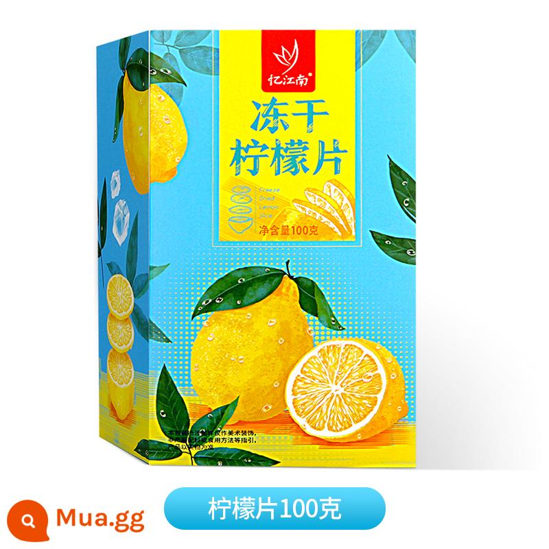 Nhớ lại Jiangnan 120g trà trái cây sấy khô ăn liền đóng gói riêng lẻ ngâm trong nước cho nam và nữ trà trái cây đông khô mật ong lát chanh - Gói áp dụng sớm = lát chanh 100g*1 (đắt do chi phí vận chuyển)