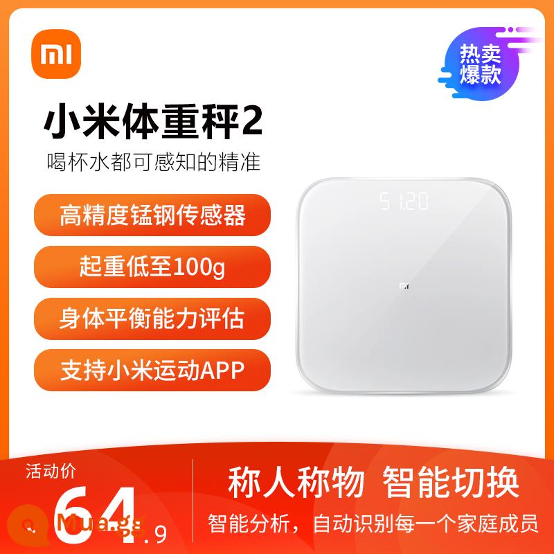 Xiaomi Mijia Body Fat Scale 2 Cân điện tử giảm béo chính xác thông minh Mini Healthy Home Scale 2 Smart Scale - Cân kê cân 2