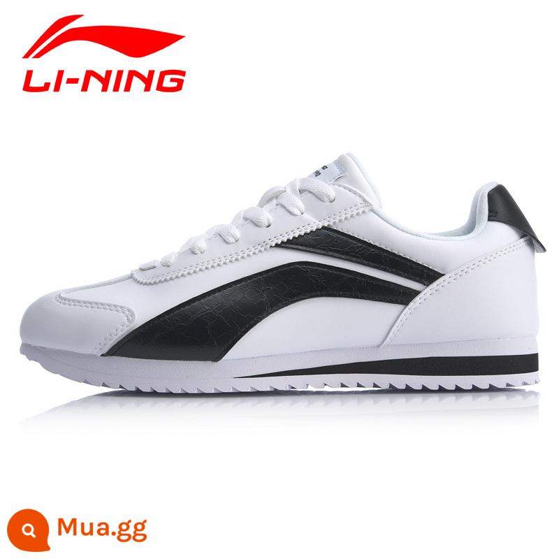 Giày li ning abang giày nam Giày retro 2022 MỚI SNEAK LIGHT SNEAKERS 3K BAN CASUAL BOOD SHOD AGCP345 - 519 trắng/đen [mã tiêu chuẩn]