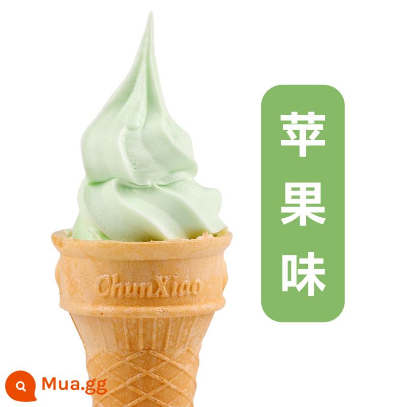 1kg bột làm kem mềm máy làm kem nón sundae thương mại thành phần handmade tự chế đào kem matcha - hương vị táo