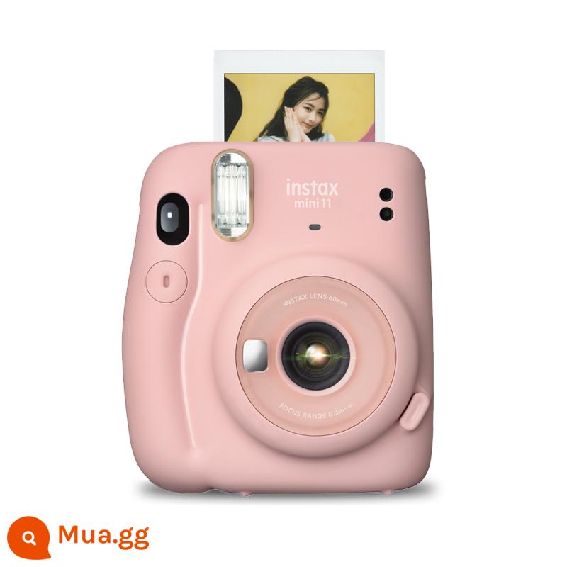 Máy ảnh Fuji Lili Instax Mini11 Mini 11 Sinh viên nam và nữ Camera dễ thương 7/8/9 - Bột anh đào đỏ thẫm