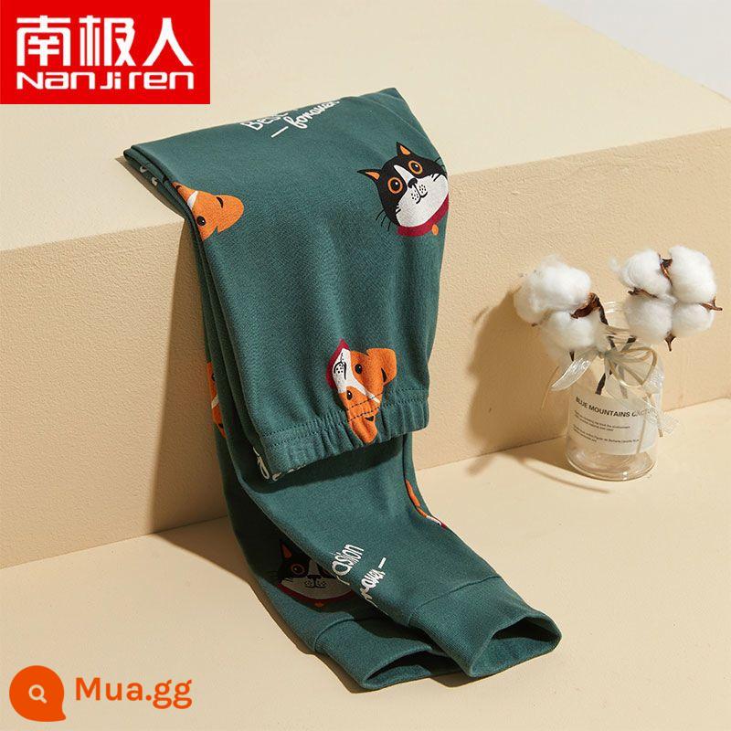 Quần cotton vệ sinh trẻ em quần mặc trong quần len cotton mỏng cho bé trai quần vệ sinh quần pyjama cho trẻ lớn vào mùa xuân và mùa thu - 26161