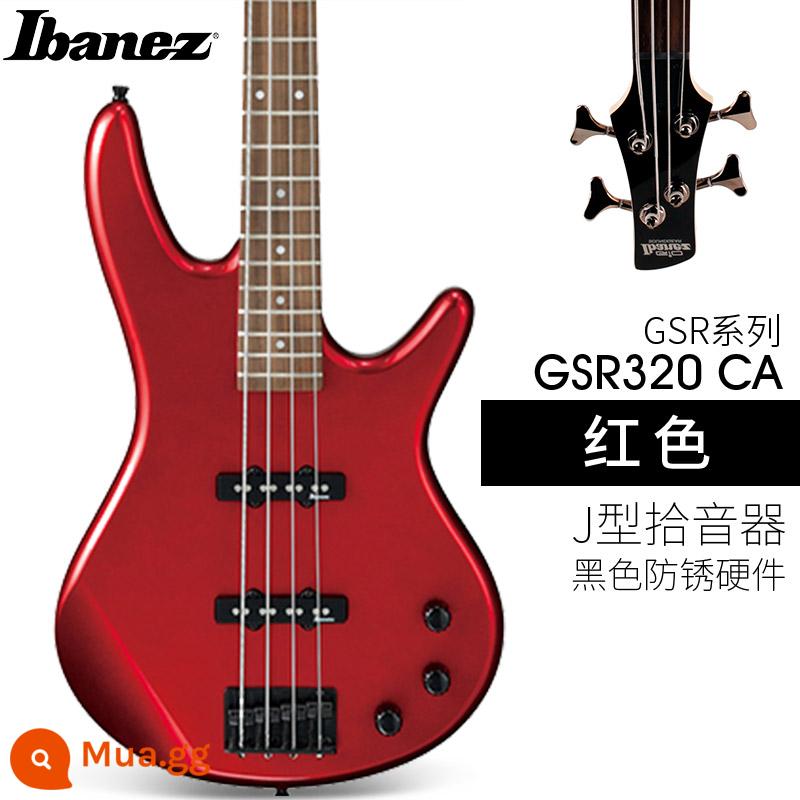 Ibanez Ibanna bass guitar người mới bắt đầu mục nhập bass điện bass bốn dây GSR200/320 bass điện - GSR320 CA Đỏ [Nhận thụ động]