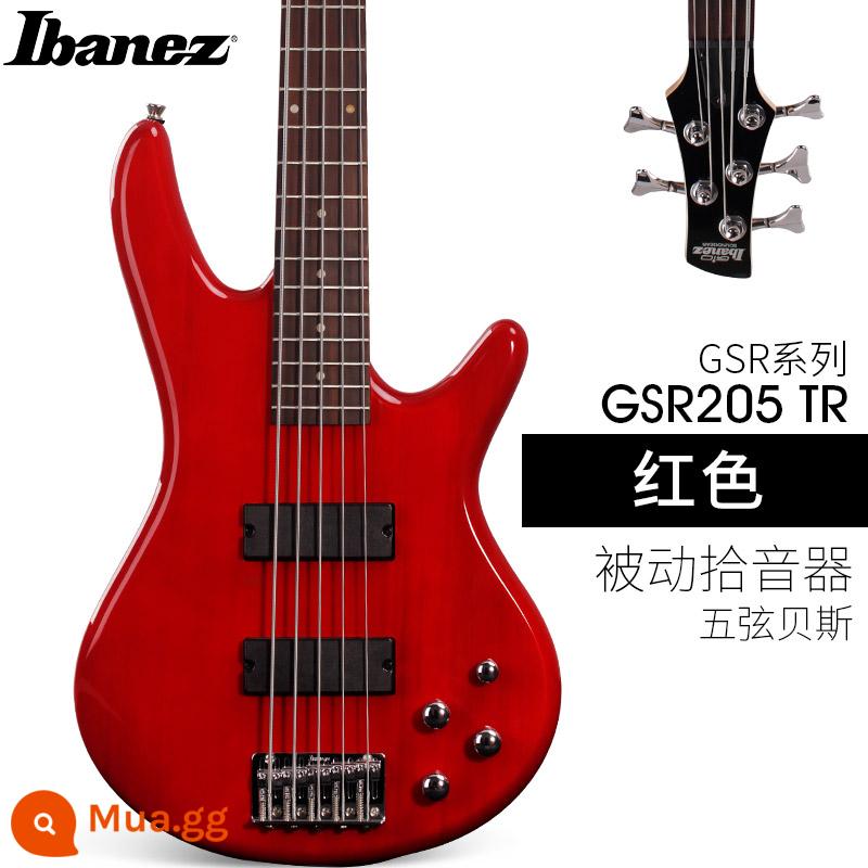 Ibanez Ibanna bass guitar người mới bắt đầu mục nhập bass điện bass bốn dây GSR200/320 bass điện - GSR205-TR màu đỏ