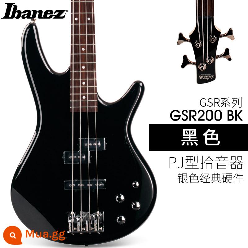 Ibanez Ibanna bass guitar người mới bắt đầu mục nhập bass điện bass bốn dây GSR200/320 bass điện - GSR200 BK màu đen [bán tải chủ động]