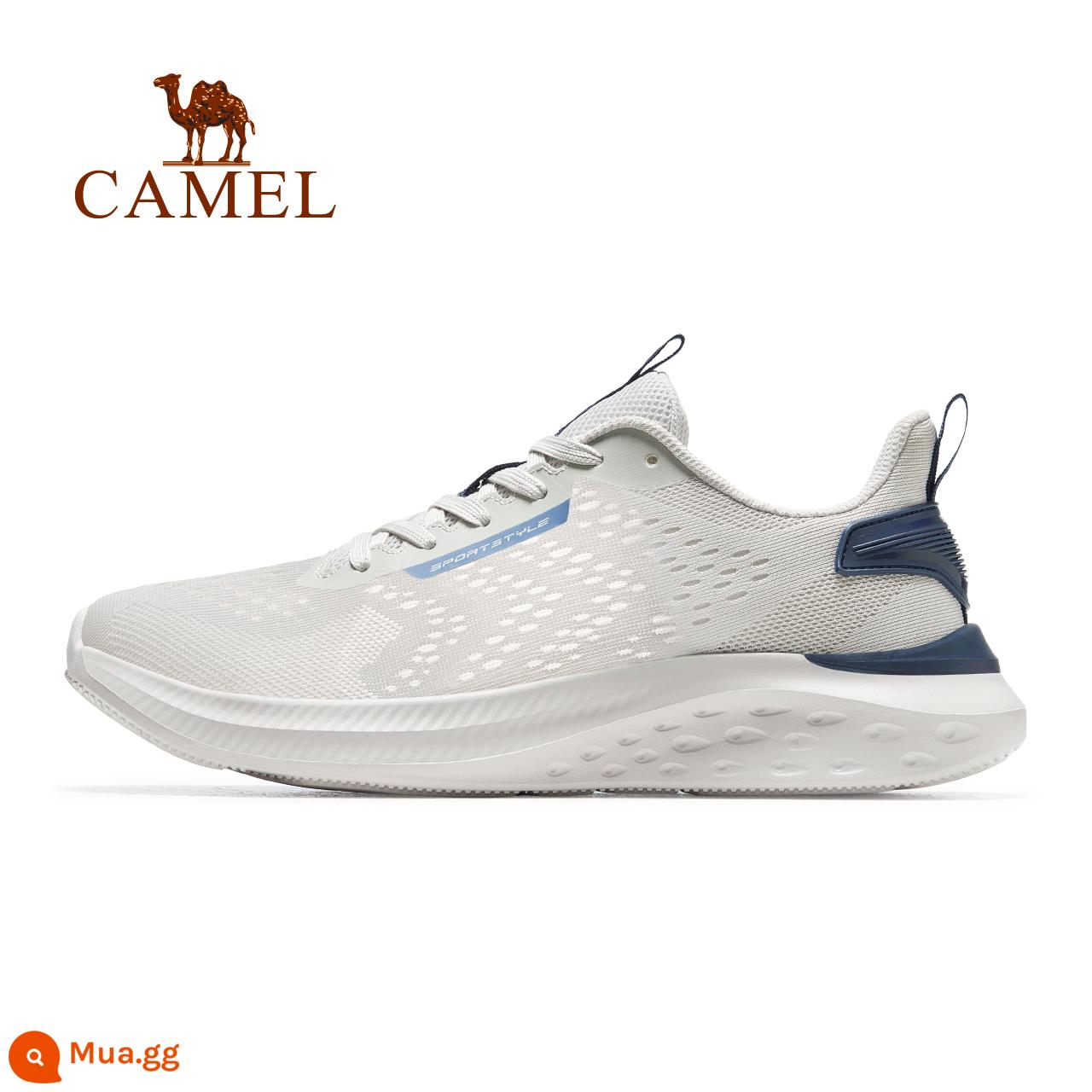 [Mojun] Camel giày thể thao hàng đầu chính thức của cửa hàng giày nam mùa đông mới cộng với giày nam nhung giày chạy bộ không thấm nước - XSS2210015-1, một màu xám/xanh, kiểu dáng nam giới